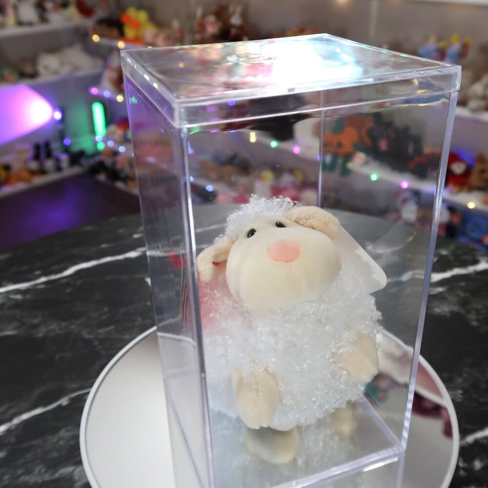 TY Beanie Baby 2.0 - Woolsy the White Lamb | MWMT New Mintβ Tags | Retired